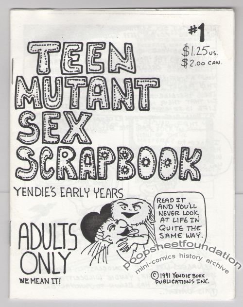 Teen Mutant Sex Scrapbook #1