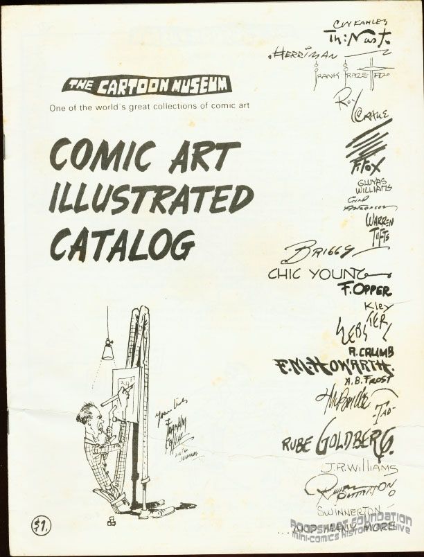 Cartoon Museum Comic Art Illustrated Catalog, The