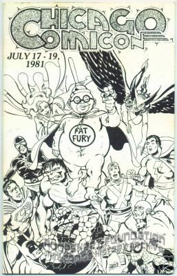 Chicago Comicon 1981 program
