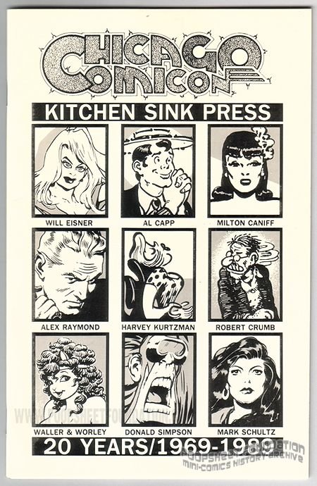 Chicago Comicon 1989 program