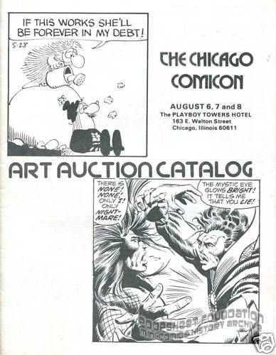 Chicago Comicon Art Auction Catalog, The