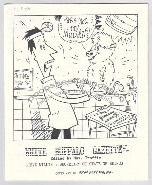 White Buffalo Gazette #How Does One Invest Snow? (December 1994)