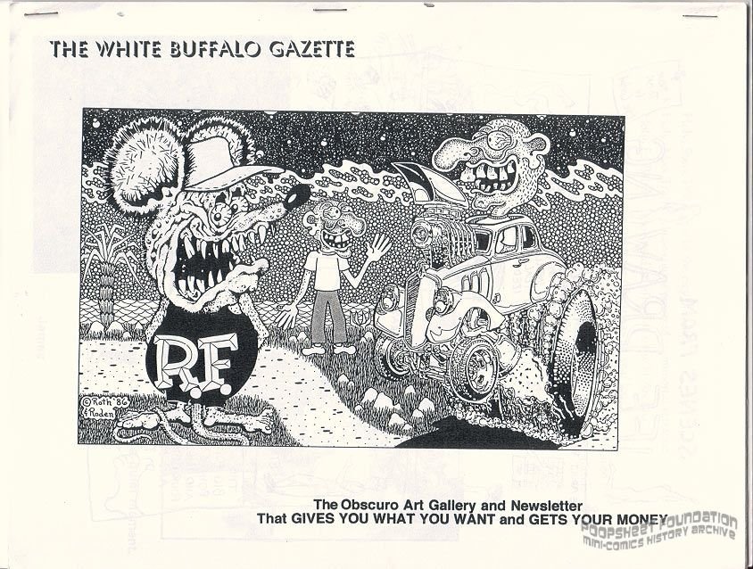 White Buffalo Gazette Vol. Sally Balls' Brother, #Frozen Carbone (January 1998)