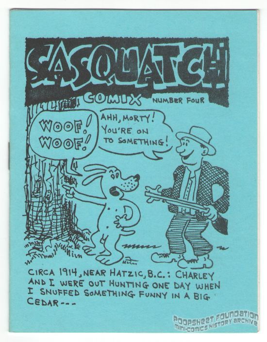 Sasquatch Comix #4 (1st printing)