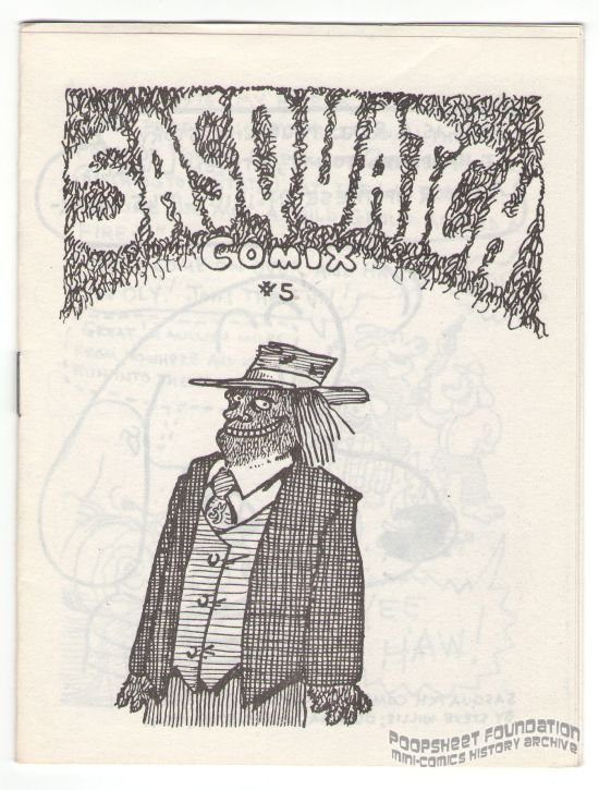 Sasquatch Comix #5 (1st printing)