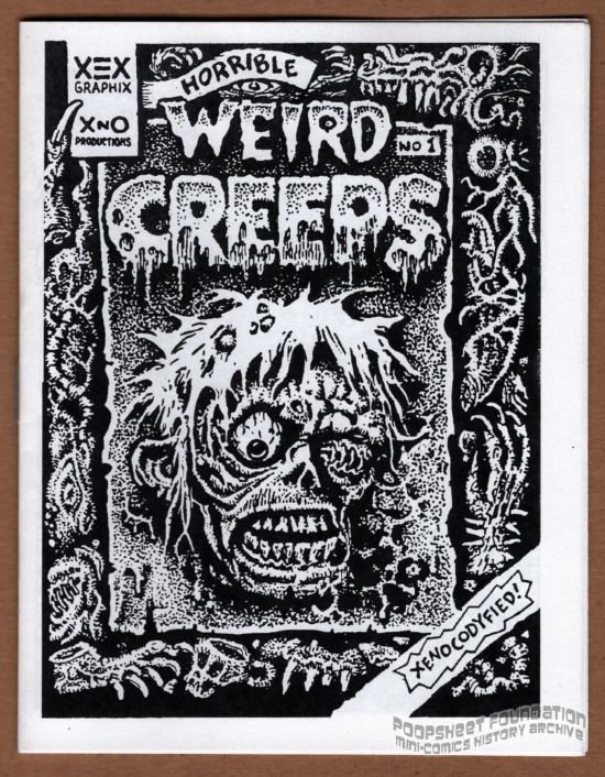 Horrible Weird Creeps #1 (2016 edition)