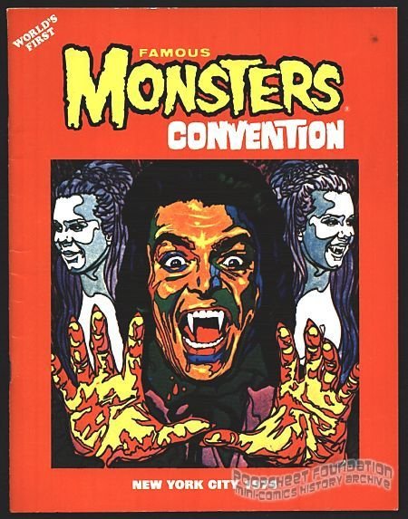 Famous Monsters Convention 1974 program