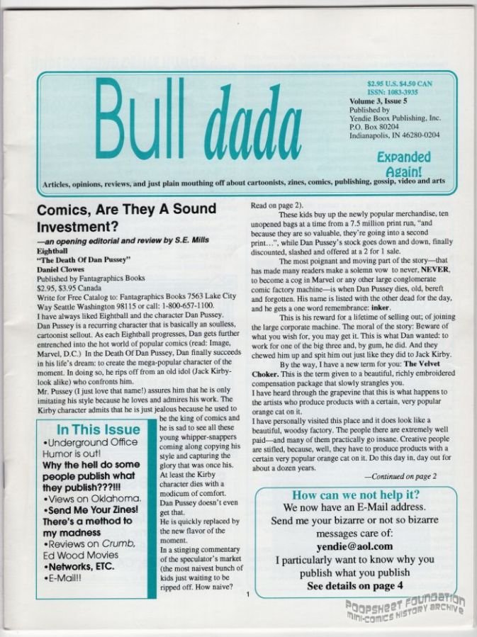 Bull Dada Vol. 3, #5