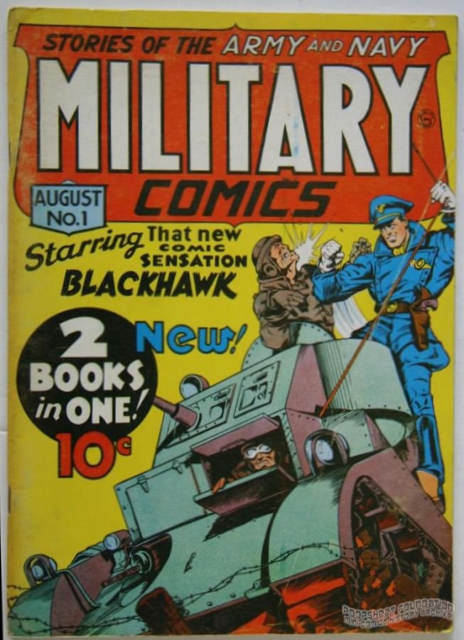 Flashback #05: Military Comics #1