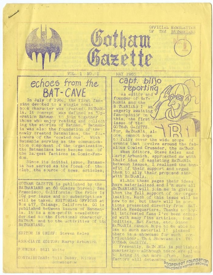 Gotham Gazette #1
