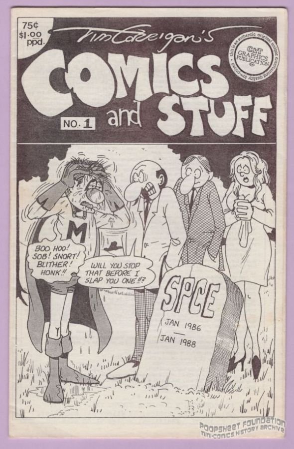 Tim Corrigan's Comics and Stuff #1