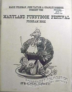 Maryland Funnybook Festival Program Book