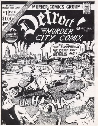 Detroit Murder City Comix #1