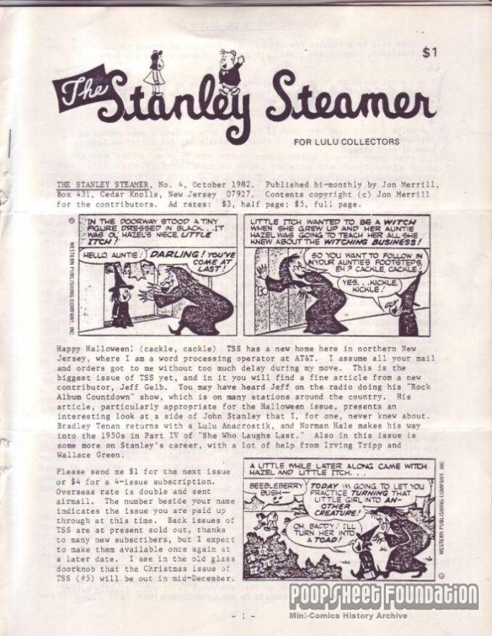 Stanley Steamer, The #4