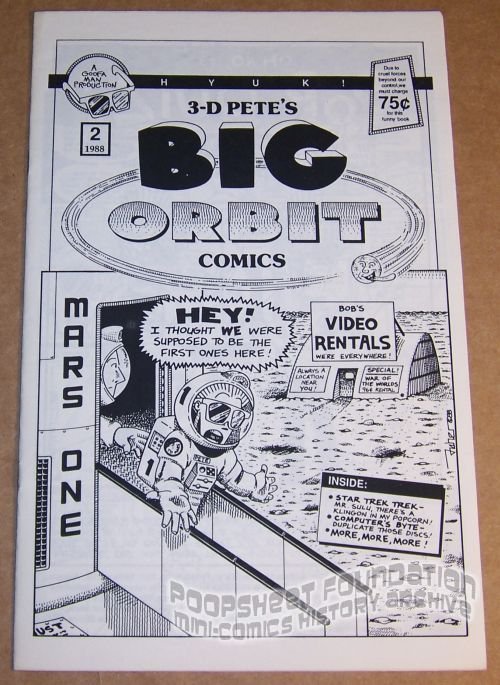 3-D Pete's Big Orbit Comics #2