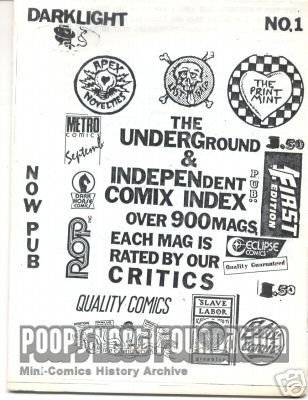 Underground & Independent Comix Index, The #1