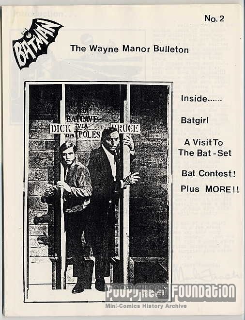 Wayne Manor Bulletin, The #2