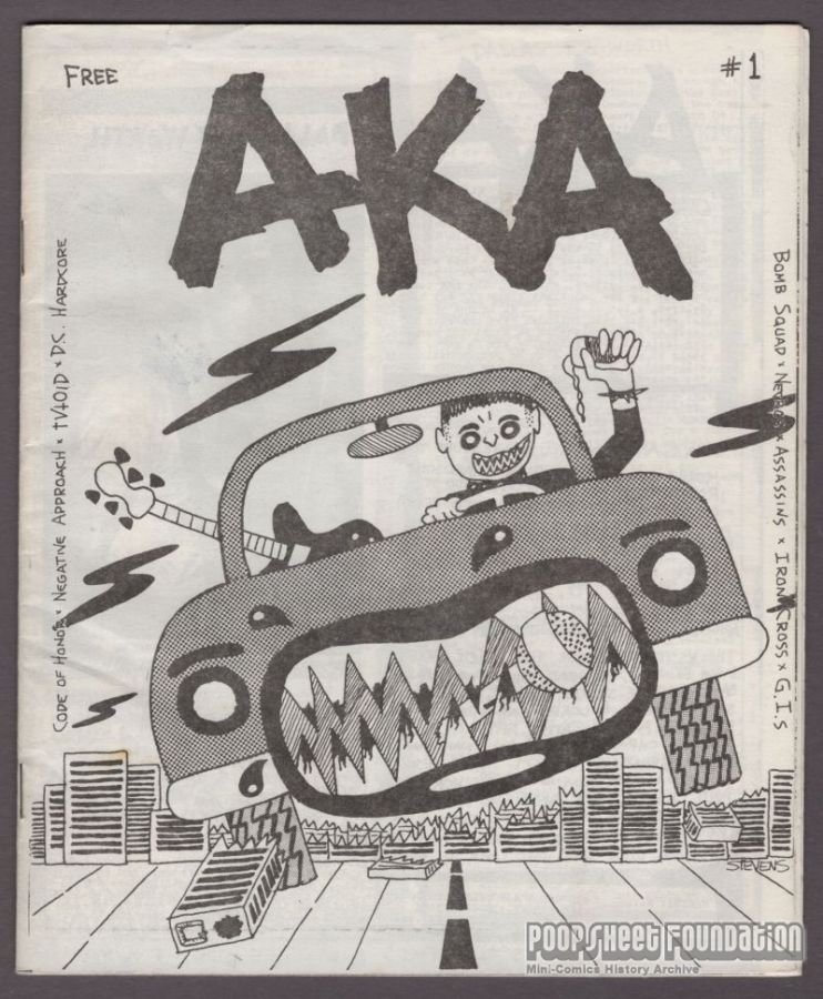 AKA #1 [punk music fanzine]