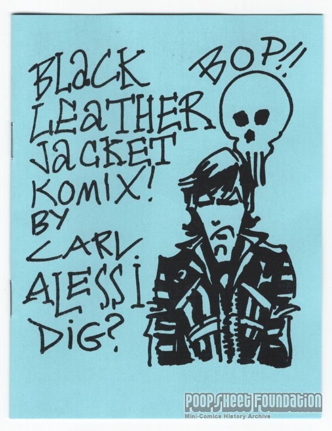Black Leather Jacket Komix!