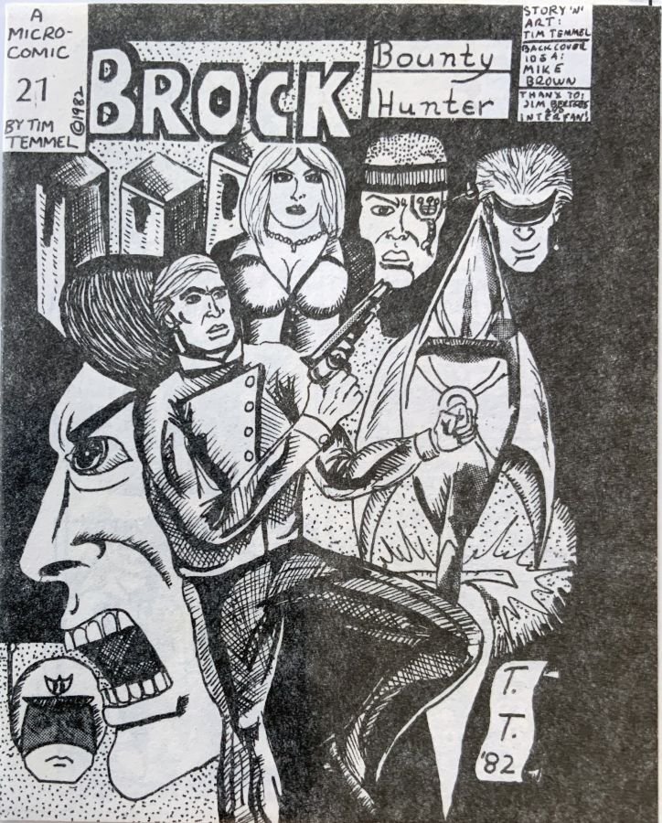 Micro-Comics #021: Brock Bounty Hunter