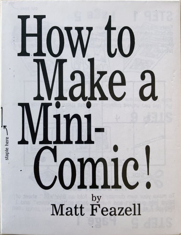 How to Make a Mini-Comic (1987 edition)