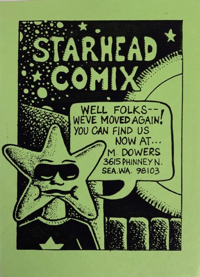 Starhead Comix address change notice