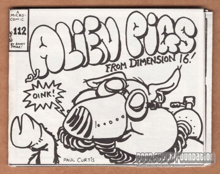 Micro-Comics #112: Alien Pigs from Dimension 16