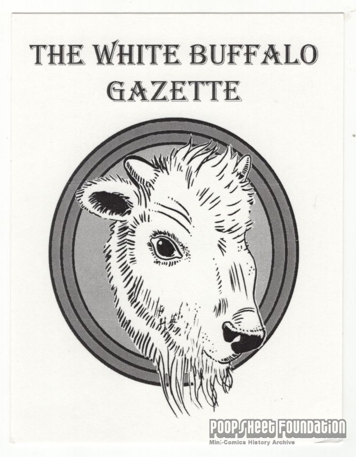 White Buffalo Gazette postcard