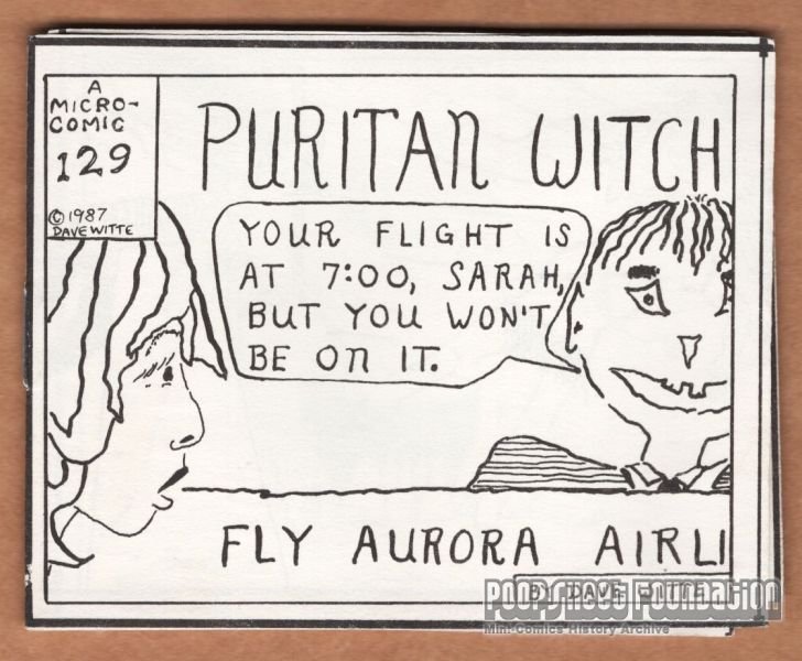 Micro-Comics #129: Puritan Witch