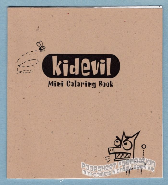 Kidevil Mini Coloring Book