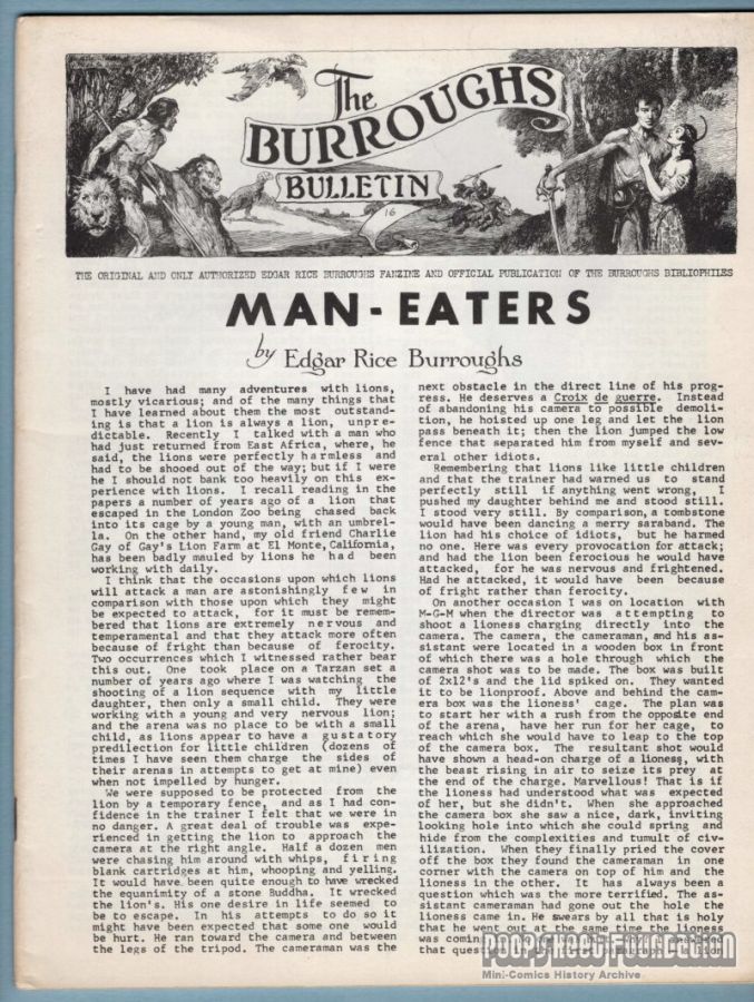 Burroughs Bulletin #16