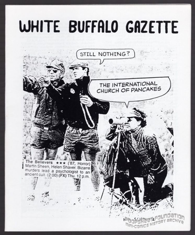 White Buffalo Gazette #This is a Spoon. A What? A Spoon, Thank You (mid-February 1999)