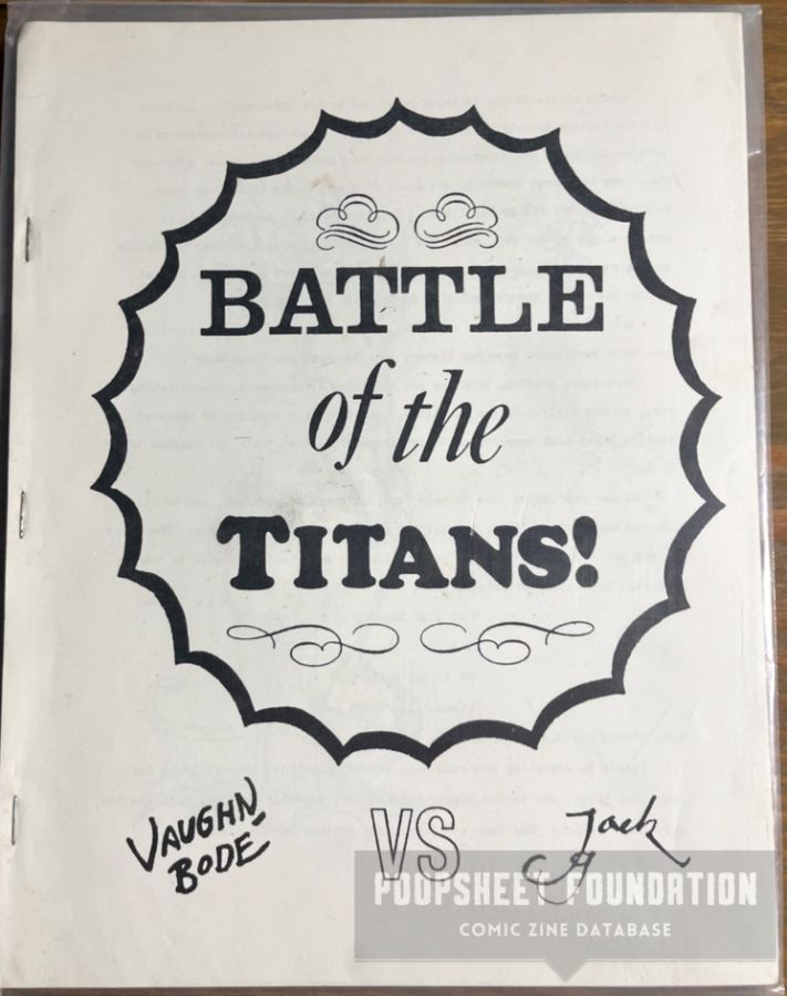 Battle of the Titans!