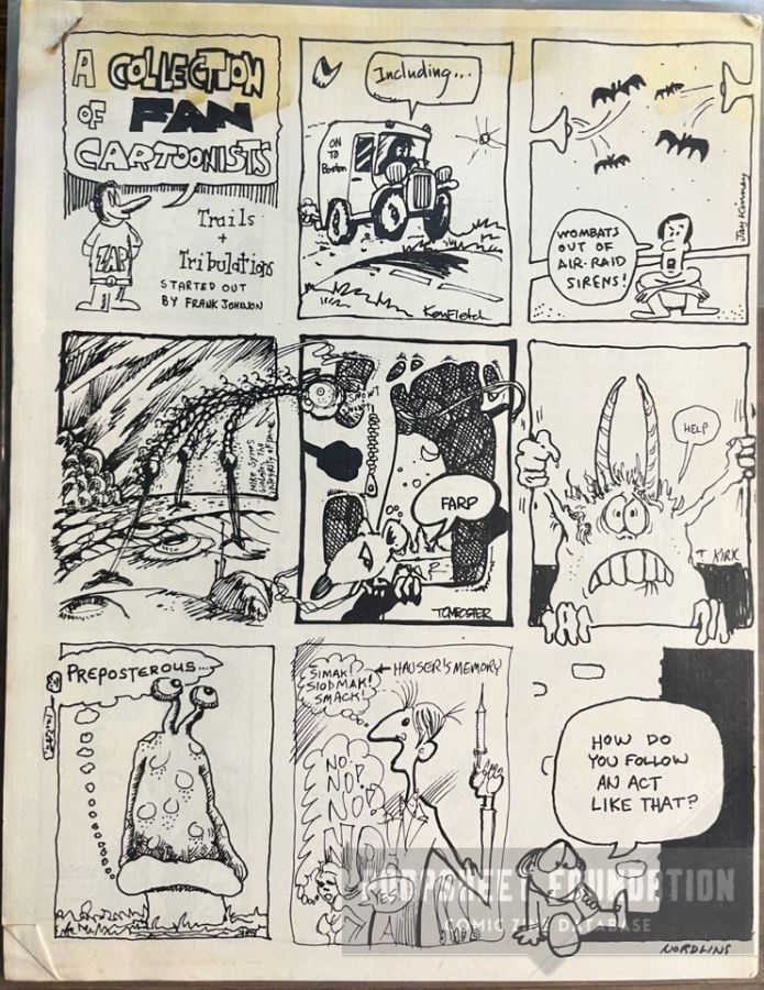 Collection of Fan Cartoonists, A: Trails & Tribulations