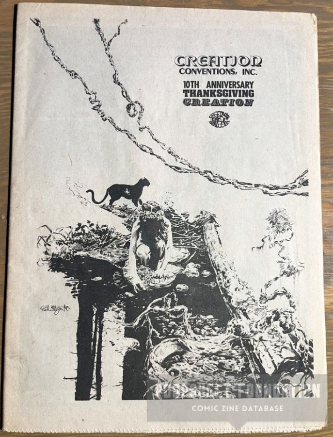 Creation Convention [November?] 1980 program