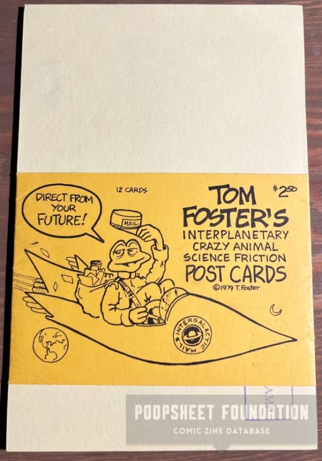 Tom Foster's Interplanetary Crazy Animal Science Friction Post Cards