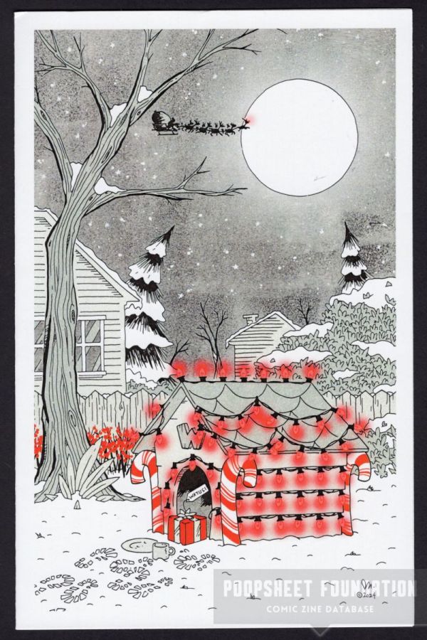 Dale Martin / Watusi the Talking Dog Christmas card (2024)