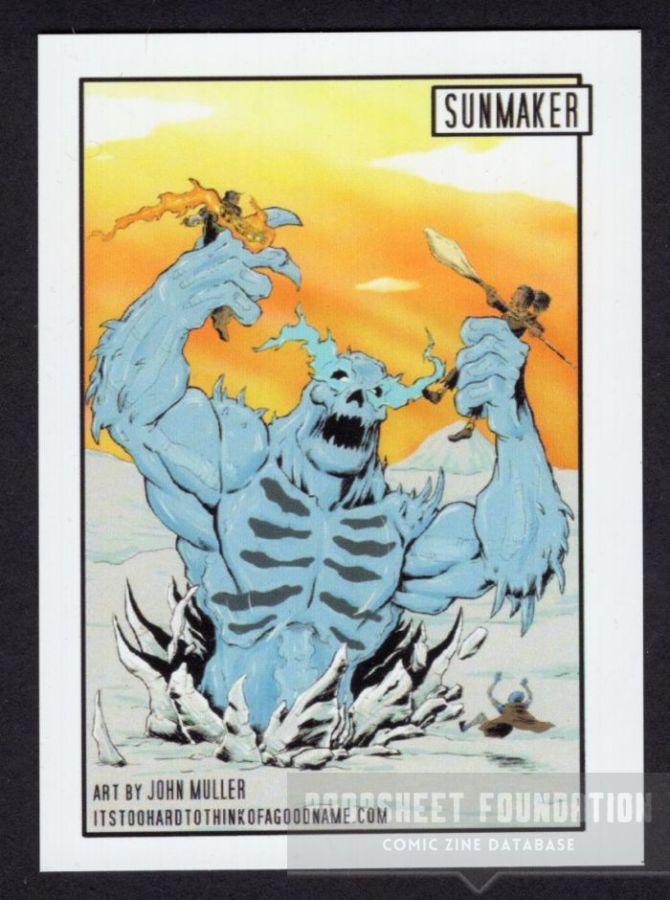 Sunmaker trading card