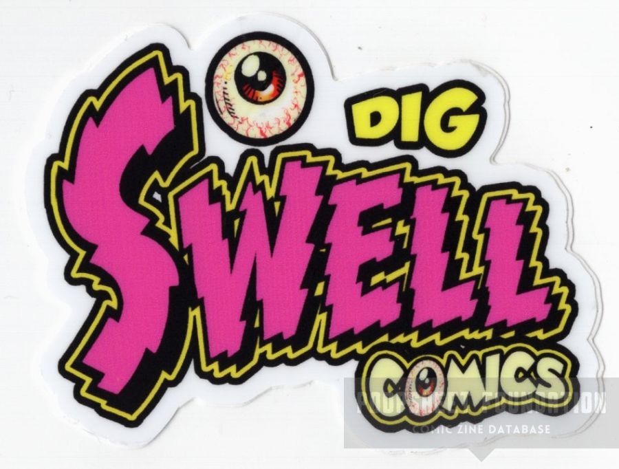 Swell Comics sticker