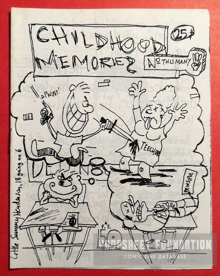 Childhood Memories #3 (1st-2nd)