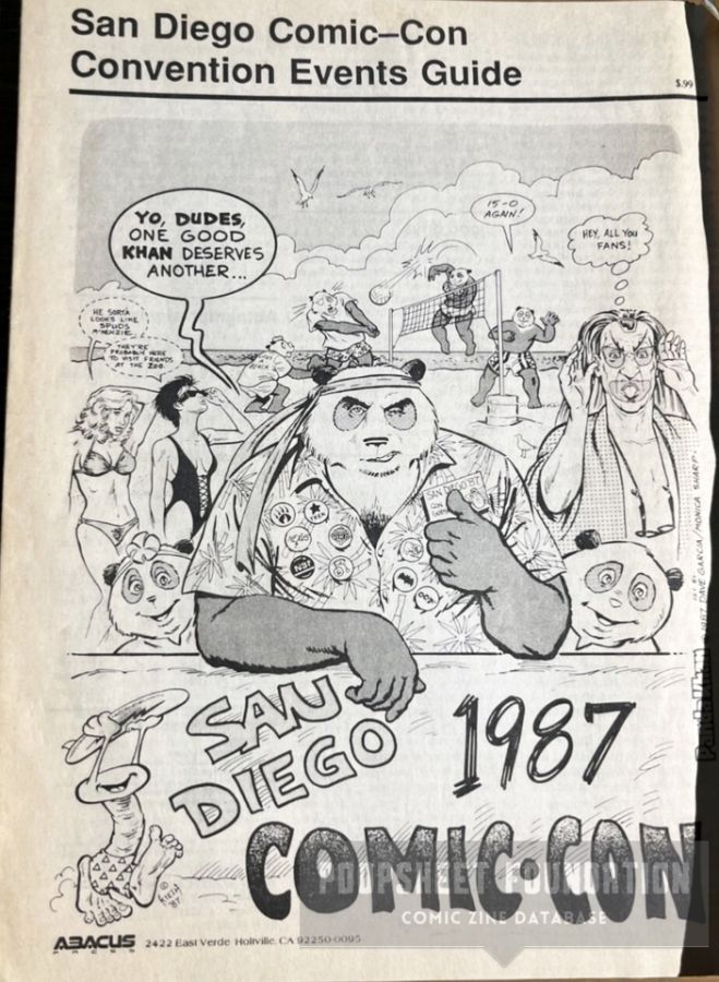 Comic-Con International: San Diego 1987 Events Guide