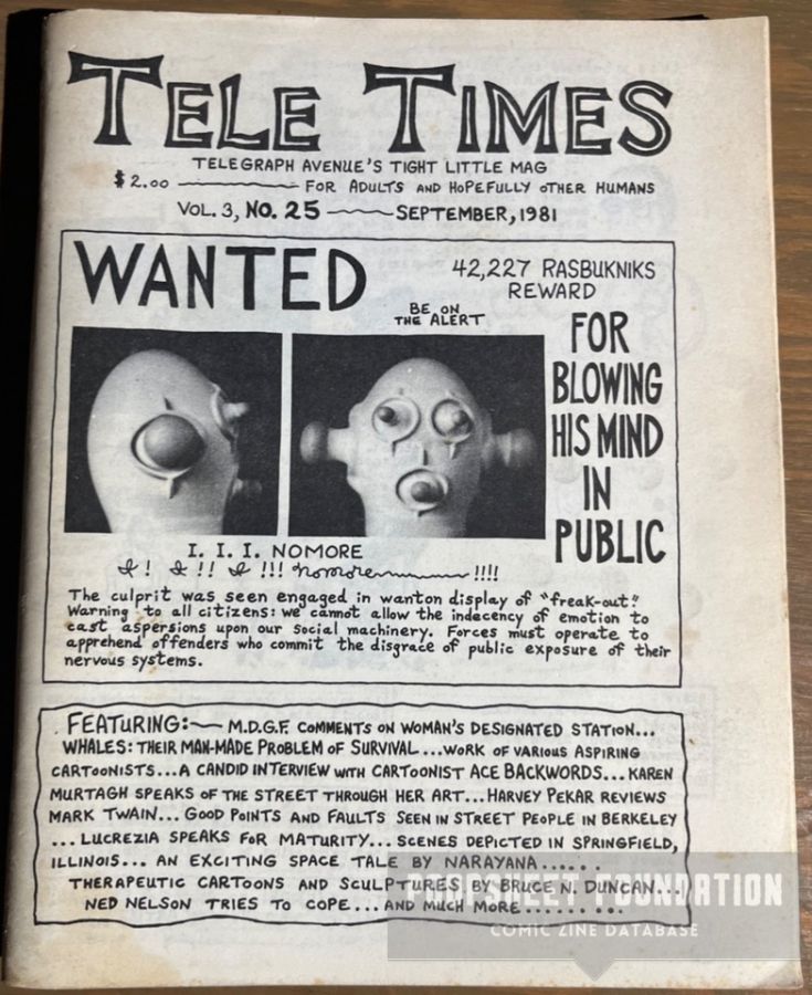 Tele Times #25 (Vol. 3, #25)