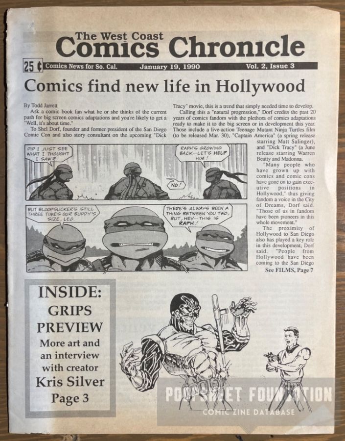West Coast Comics Chronicle, The Vol. 2, #3