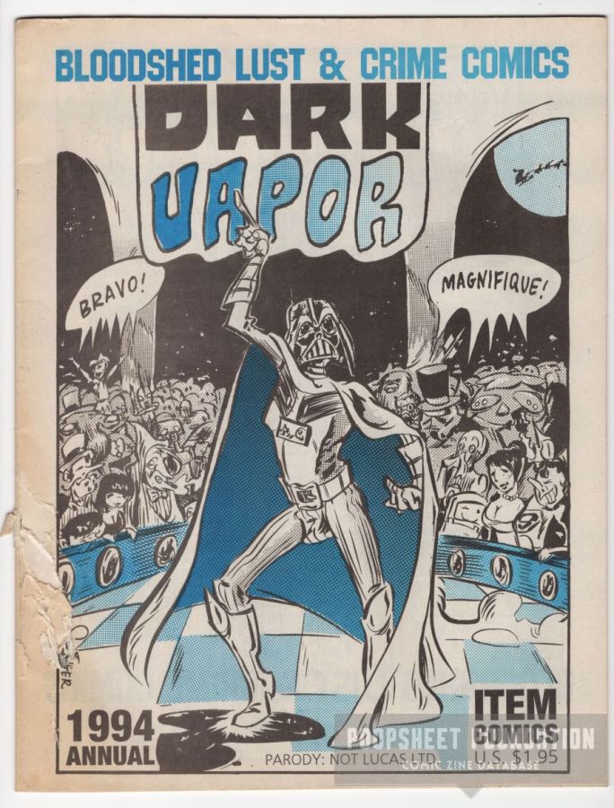 Bloodshed Lust & Crime Comics 1994 Annual