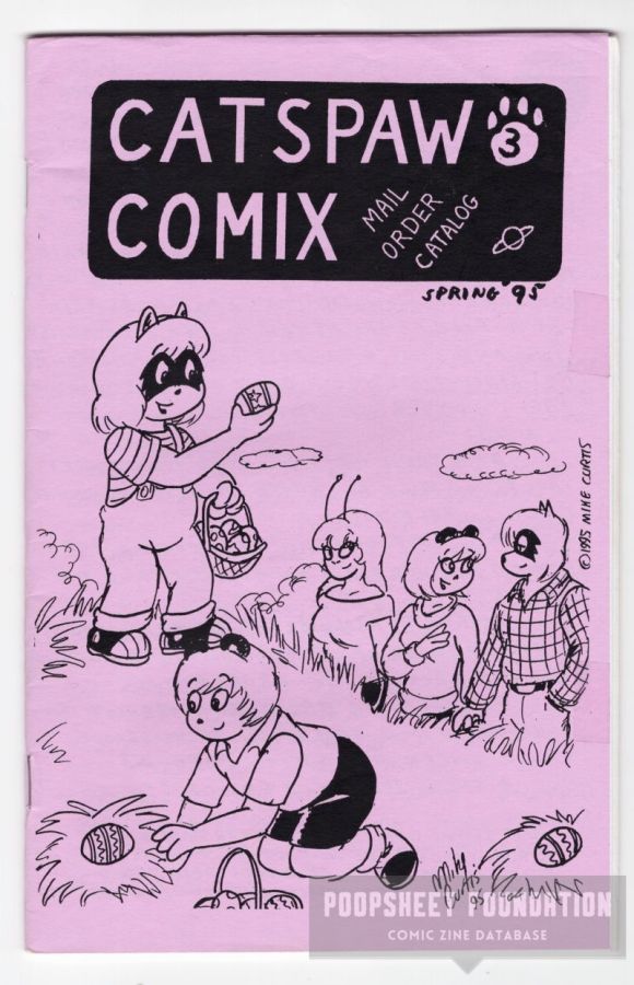 Catspaw Comix Mail Order Catalog #3