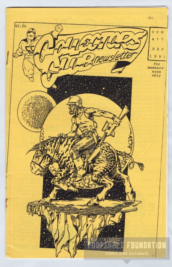 Collectors' Club Newsletter #077