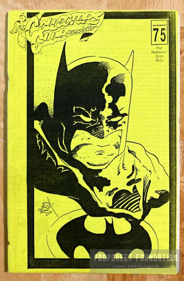 Collectors' Club Newsletter #075