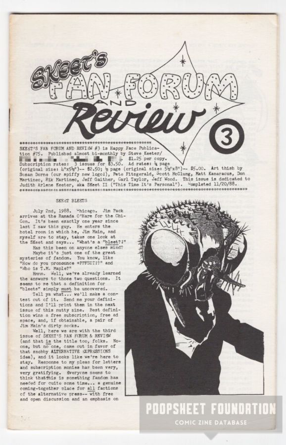 SKeet's Fan Forum #03 (and Review)