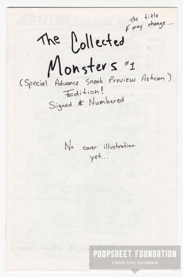 Collected Monsters, The #1 preview