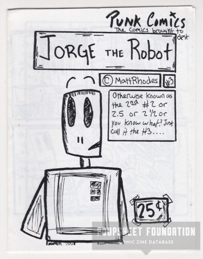 Jorge the Robot #3